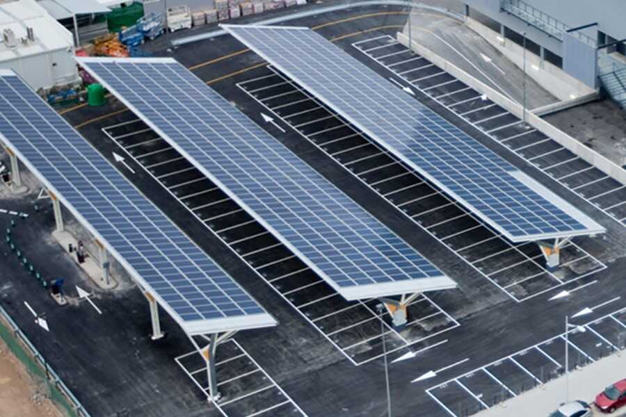 parking de energia solar en Mallorca 1 - Cubierta Solar: Fuente de Energía Inagotable