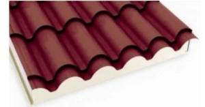 Panel sándwich imitación teja 300x157 1 - Modelos de Chapa Sándwich