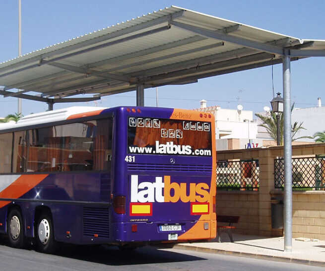 marquesinas de autobús