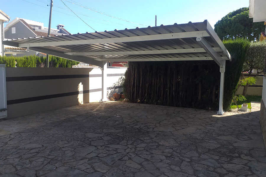 40 ideas de MARQUESINAS  marquesinas, pérgola para garaje, garaje exterior