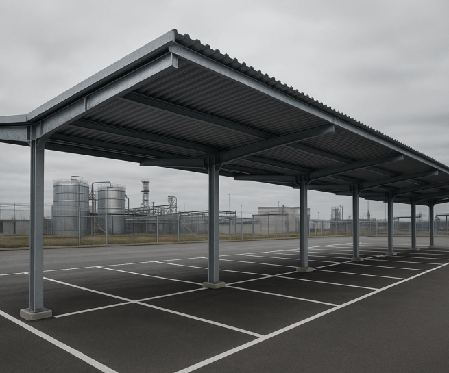 Pérgola para empresas en Valencia