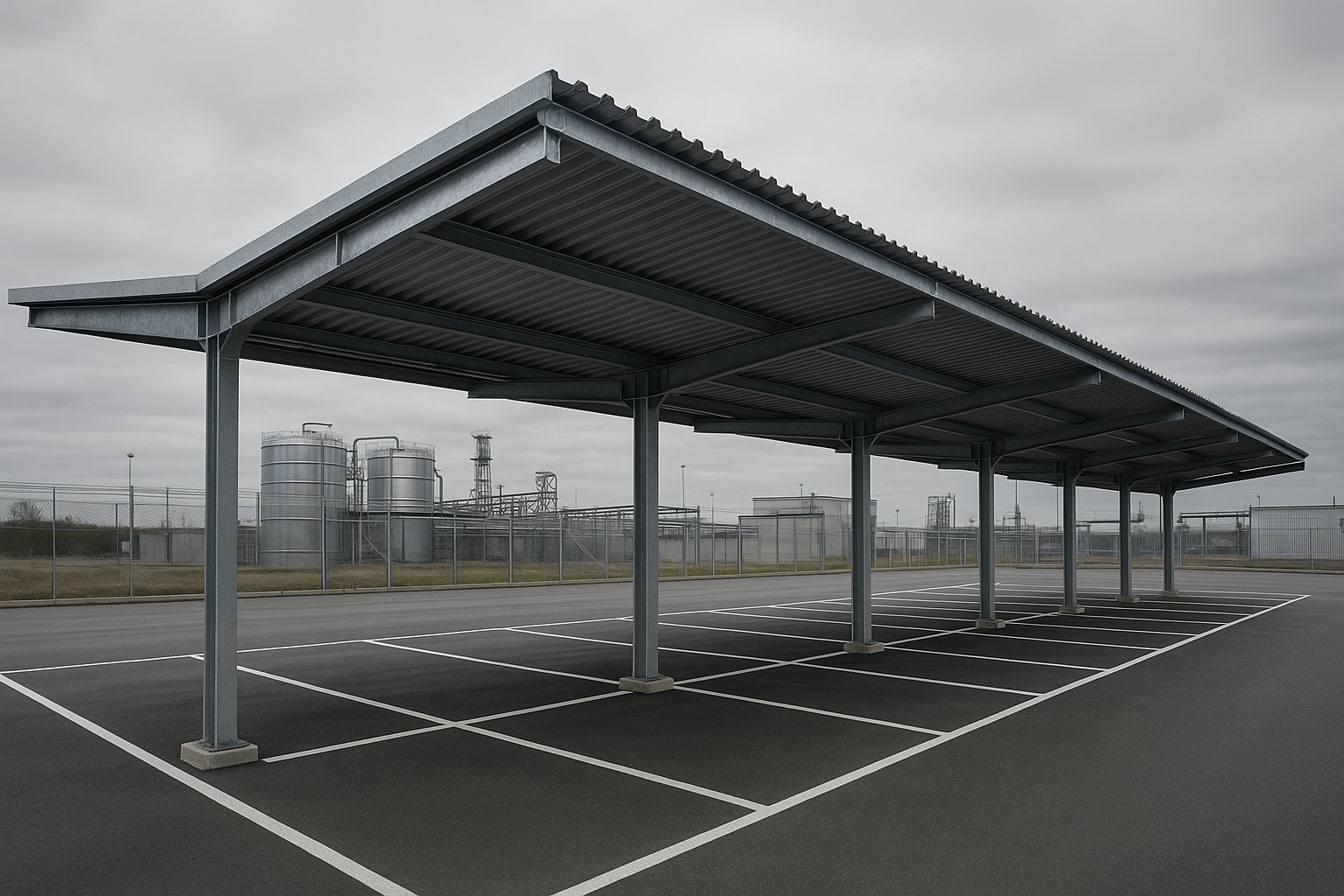 Pérgola para empresas en Valencia