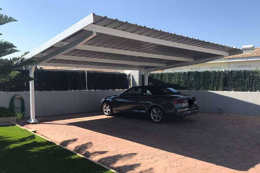 techos para garajes exteriores