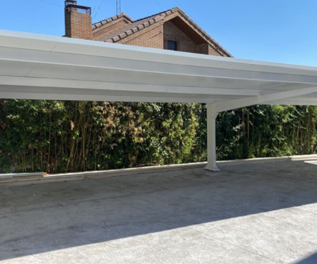 panel tipo sandwich para parking