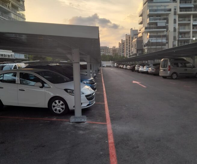 parking para 106 coches