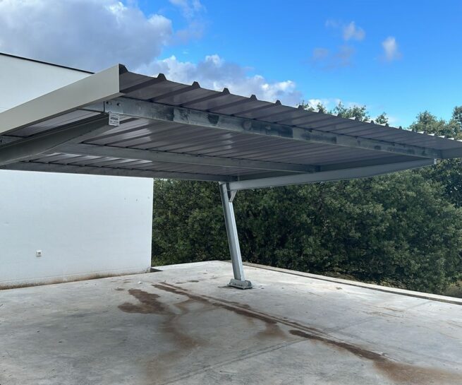 parking para dos vehículos