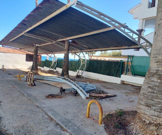 parking para 13 coches