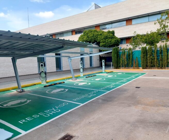 parking de 11 coches