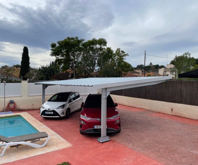 parking para 3 coches