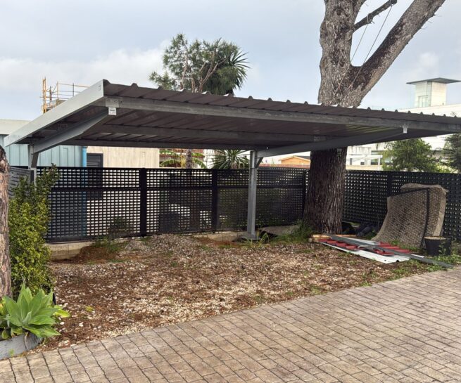 parking para 3 coches para chalet