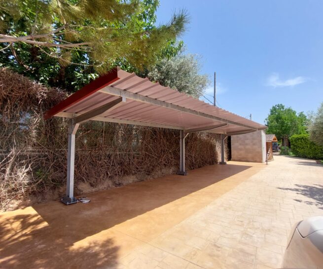 Parking para 2 coches en Batería y Cordón