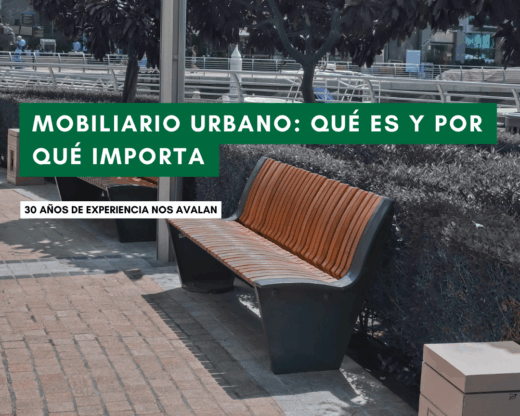 Mobiliario urbano qué es y por qué importa