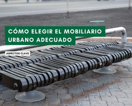 Como elegir el mobiliario urbano