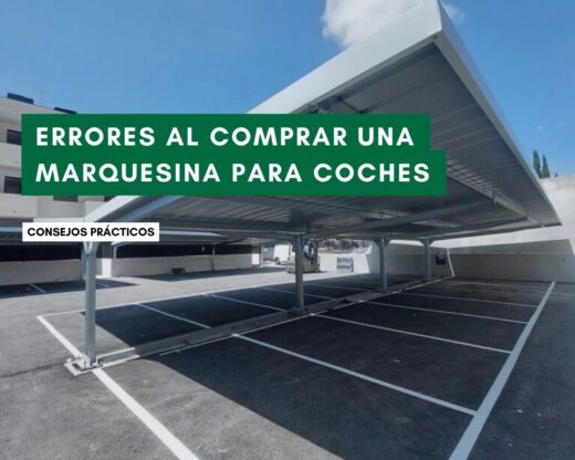 Errores al comprar una marquesina para coche