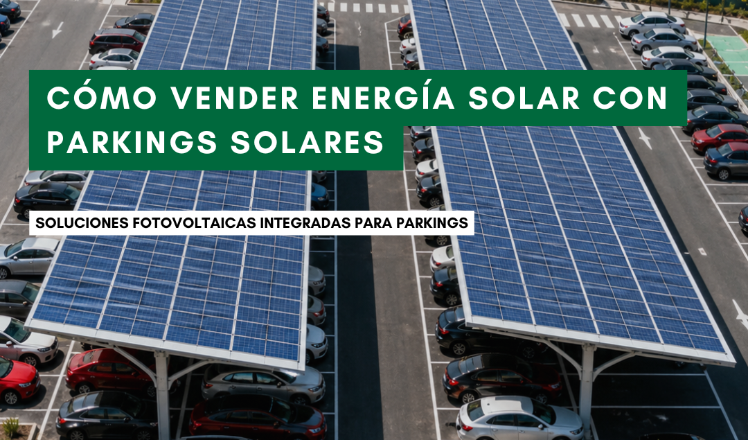 Como vender energia solar con parkigns solares
