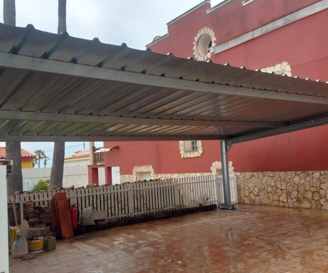 parking para 3 coches